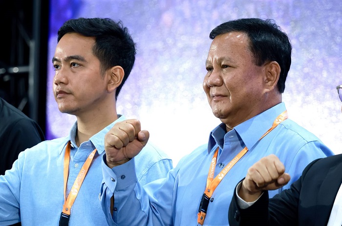 Pasangan Calon Presiden, Prabowo Subianto bersama Calon Wakil Presiden, Gibran Rakabuming. (Facebook.com/@Prabowo Subianto)

