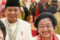 Calon Presiden Prabowo Subianto dan Ketua Umum PDI Perjuangan Megawati Soekarnoputri. (Instagram.com/ibumegawatii)