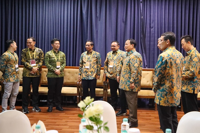 Menteri Pertahanan Prabowo Subianto menghadiri Acara perayaan Natal Nasional 2023 di Gereja Bethany Nginden, Surabaya, Jawa Timur, Rabu 27 Desember 2023. (Dok. Tim Media Prabowo)
