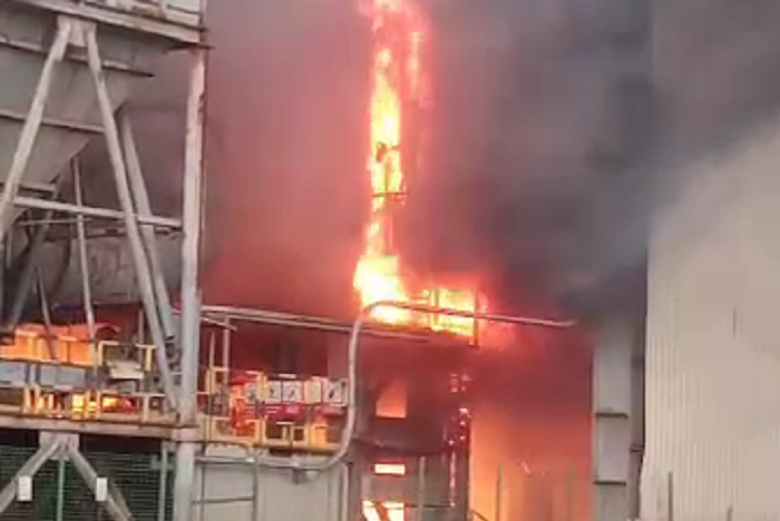 Insiden meledaknya tungku pengolahan nikel terjadi di kawasan Indonesia Morowali Industrial Park.milik PT Indonesia Tsingshan Stainless Steel (ITSS). (Dok. Tangkapan layar di grup WA jurnalis)


