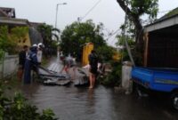 Angin Kencang Terjang Sidoarjo. (Dok. BPBD Kebupaten Sidoarjo)
