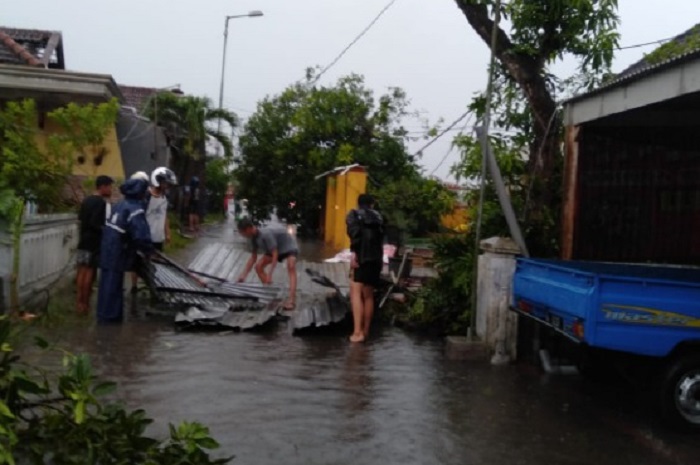 Angin Kencang Terjang Sidoarjo. (Dok. BPBD Kebupaten Sidoarjo)