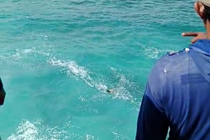 Ayah Asal Solo Tewas Tenggelam Saat Menolong Anaknya Terseret Ombak Laut Selatan. (Dok. Fin)