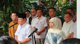 Ketua Umum Partai Gerindra, Prabowo Subianto mendukung pasangan Khofifah Indar Parawansa - Emil Elistianto dalam Pemilihan Gubernur Jawa Timur (Jatim) di Pilkada 2024. (Instagram.com/@
emildardak)