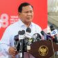 Menteri Pertahanan Prabowo Subianto di Istana Negara. (Dok. Tim Media Prabowo)
