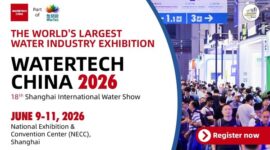 WATERTECH CHINA 2026: 18th Shanghai International Water Show, June 9-11, at NECC Shanghai