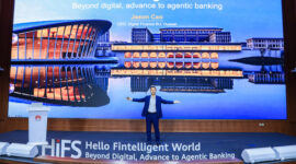 Huawei Digital Finance Group CEO Cao Delivers Keynote Speech