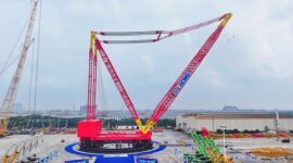 XCMG Unveils World’s First 14,000-Ton Ring Crane