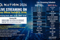 a-nation 2026 on YouTube and TikTok